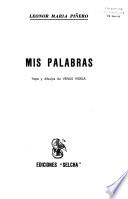 Mis palabras