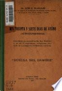 Mis treinta y siete dias de ayuno