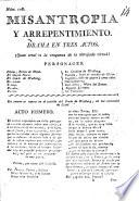 Misantropia y arrepentimiento