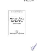 Miscel·lània zoològica