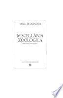 Miscel·lània zoològica