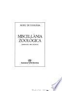 Miscel·lània zoològica