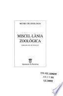Miscel·lània zoològica