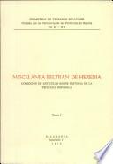 Miscelanea beltran de hereda
