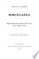 Miscelánea