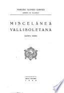 Miscelánea vallisoletana
