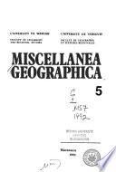 Miscellanea Geographica