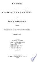 Miscellaneous Documents