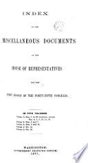Miscellaneous Documents