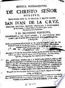 Mistica fundamental de Christo Señor Nuestro