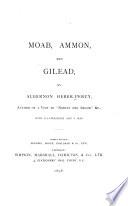Moab, Ammon, and Gilead