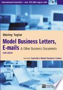 Model Business Letters, E-mails & Other Business Documents