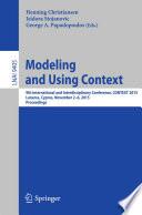 Modeling and Using Context