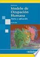 Modelo de Ocupación Humana. Teoría y aplicación. 4a ed.