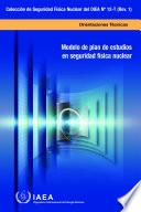 Modelo de plan de estudios en seguridad física nuclear