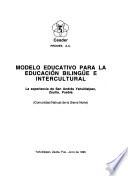Modelo educativo para la educación bilingüe e intercultural