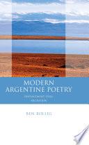 Modern Argentine Poetry