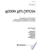 Modern Arts Criticism