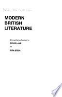 Modern British Literature