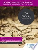 Modern Languages Study Guides: Der Vorleser