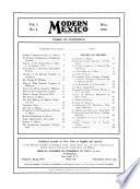 Modern Mexico