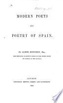 Modern Poets and Poetry of Spain