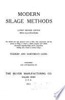 Modern Silage Methods