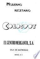 Moderno recetario Coldspot