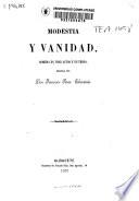 Modestia y vanidad