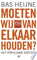 Moeten wij van elkaar houden