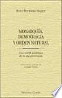 Monarquía, democracia y orden natural
