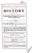 Monasticon Anglicanum