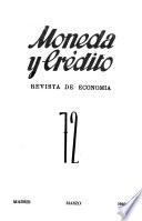 Moneda y crédito