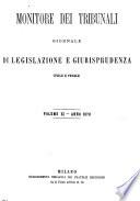 Monitore dei tribunali