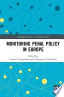 Monitoring Penal Policy in Europe