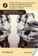 Montaje y puesta en marcha de sistemas robóticos y sistemas de visión, en bienes de equipo y maquinaria industrial. FMEE0208