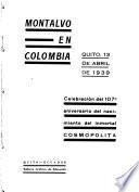 Montalvo en Colombia