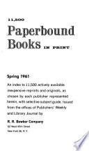 Month Ahead/Paperbound Books in Print