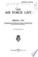 Monthly Air Force List
