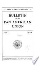 Monthly Bulletin of the International Bureau of the American Republics