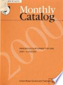 Monthly Catalog of United States Government Publications