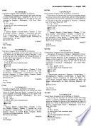 Monthly Catalog of United States Government Publications