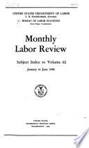 Monthly Labor Review