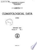 Monthly Review of the Iowa Weather and Crop Service