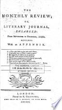 Monthly Review; Or Literary Journal Enlarged