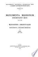 Monumenta historica Societatis Iesu