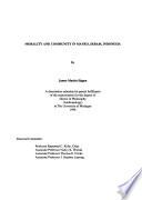 Morality and Community in Maneo, Seram, Indonesia
