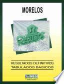 Morelos. Conteo de Población y Vivienda, 1995. Resultados definitivos. Tabulados básicos