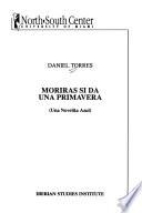 Moriras si da una primavera