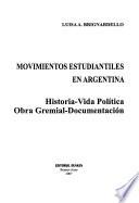 Movimientos estudiantiles en Argentina